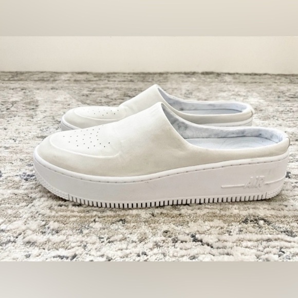 Nike AF1 Lover XX Sneaker Mule Slip on Shoes White Hands Free - Picture 9 of 9